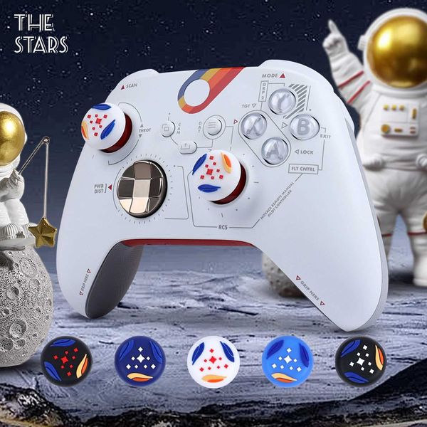 Game Controllers Joysticks 10pcs-set Soft Silicone Thumbstick Grip Ca Cover For 3- 4- 5- Xbox- Switch Pro Controller Gamepad Joystick Protec