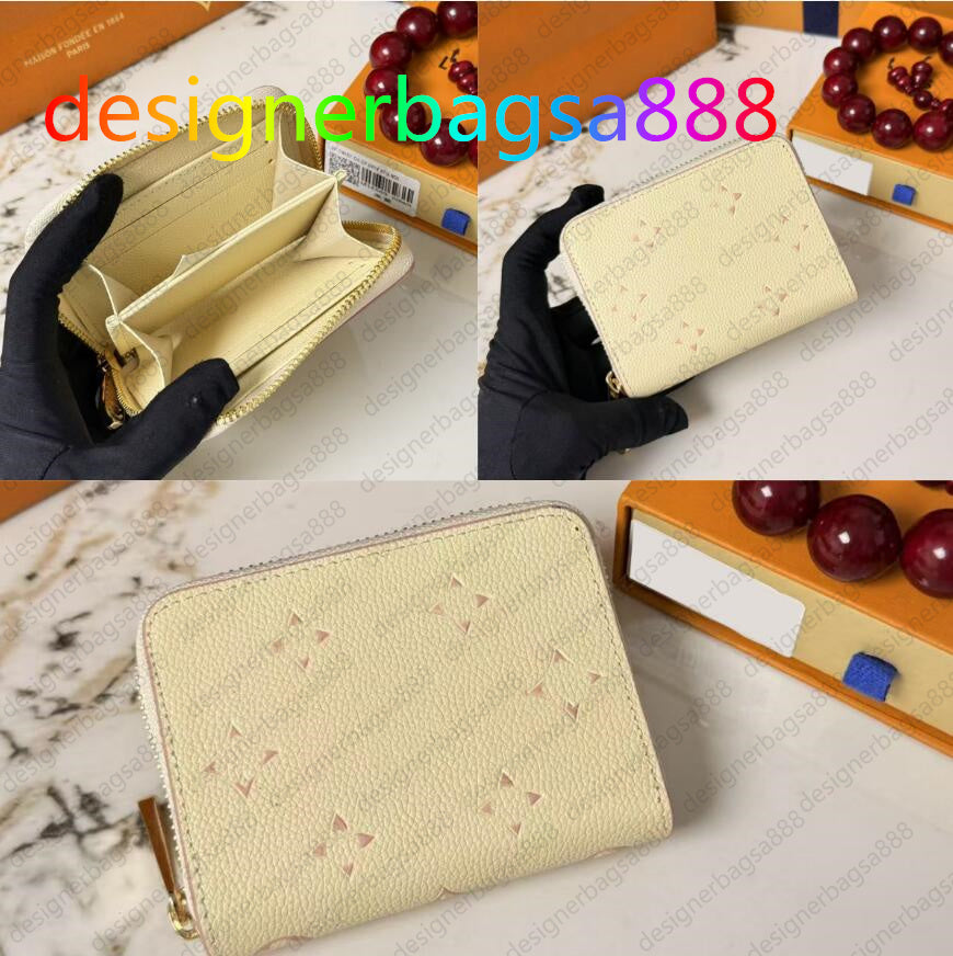 Luxury Designer Zippy short Wallet Women&#039;s Zipper Brown Wallet Mono gram Canvers Leather Check Plaid Wallet card holder long busines Takashi Mu