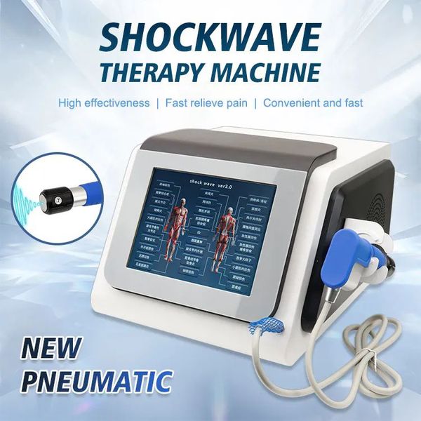 Top-ranking Mini Shockwave Pain Relief Machine Fat Burning Body Sculpture Beauty Salon Acoustic Muscle Stimulator Injury Recovery Relaxation
