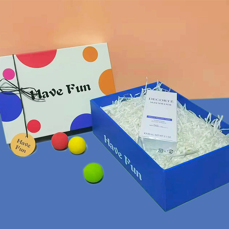 Birthday gift box stock premium sense of niche lipstick gift packaging box large size to send girlfriend heaven and earth Lid Gift Box