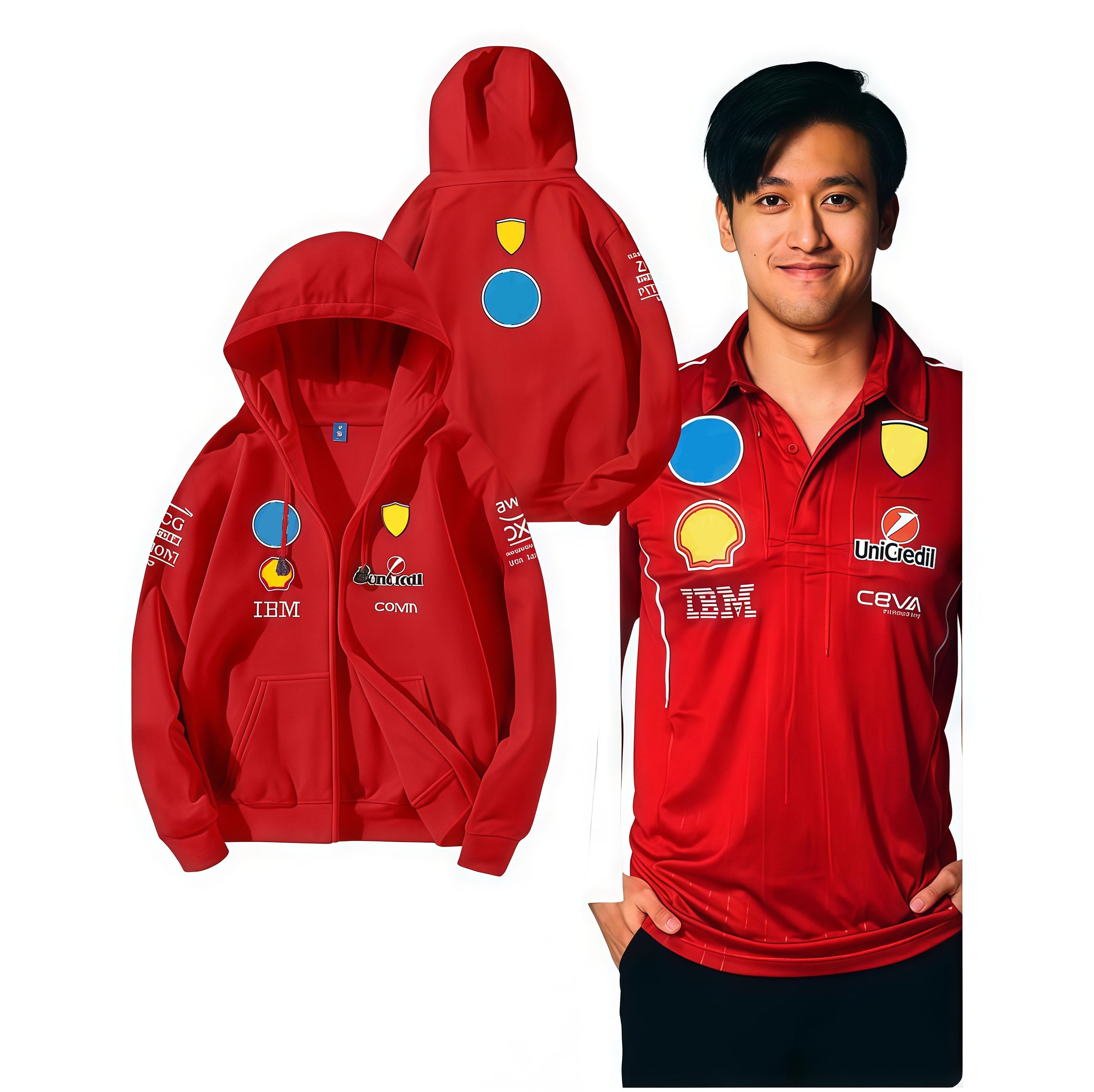 F12025 Formula 1 Racing Hoodie with F1 Logo Jacket Customisation