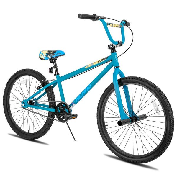 Bikes Hiland BMX Bike24 26 inchBeginner-Level to Advanced Riders with 2 Pegss Adults Bicycles Multipors H241102