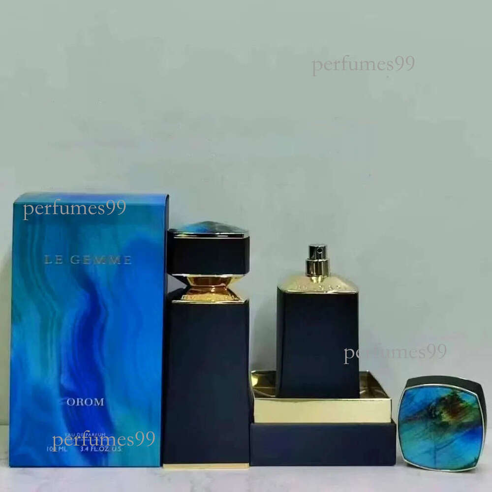 Le Gemme Perfume OMOR Blue Jewelry YASEP AMBERO EMPYRV Fragrance 100ml Eau De Parfum Men Woman Perfumes Long Lasting Smell EDP Cologne Spray