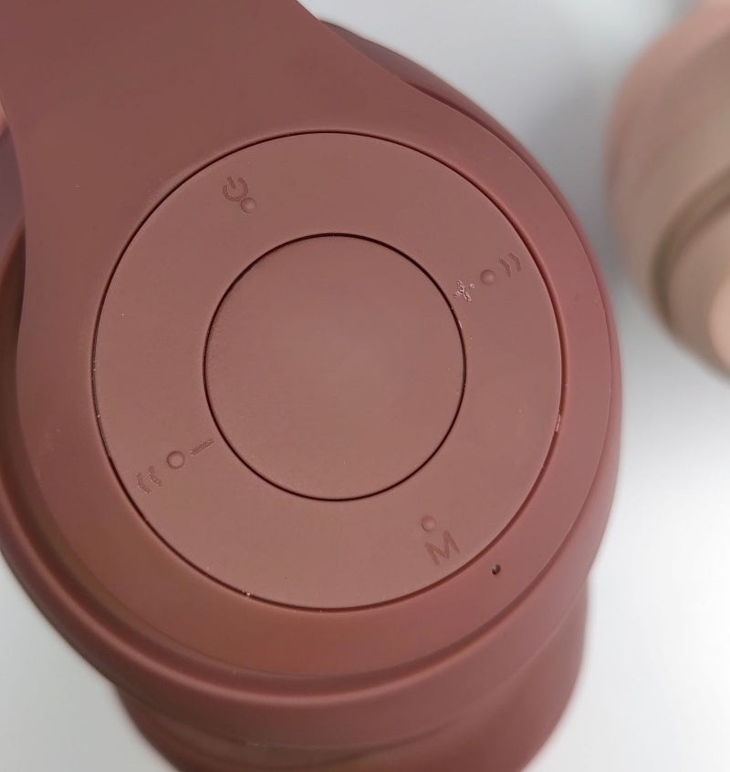 2025 hottest for wireless headphones stereo bluetooth headsets foldable earphone animation showing support tf card buildin mic 3.5mm jack Earphones