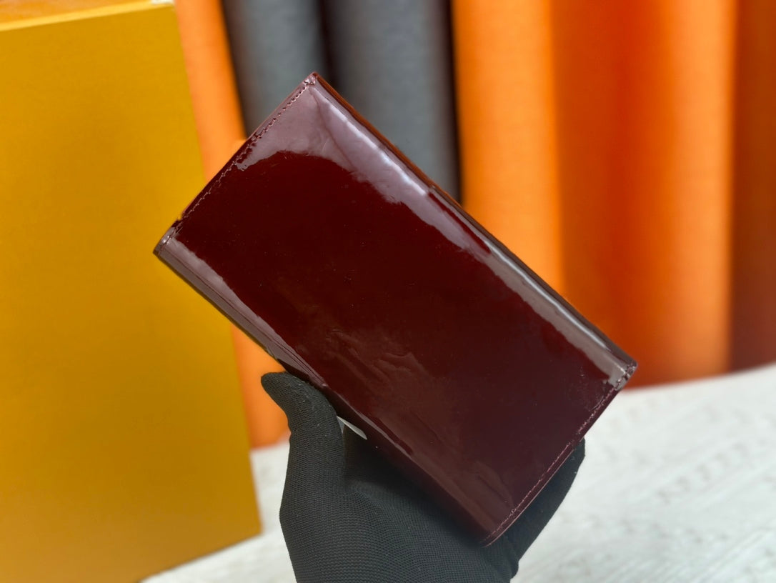 High-quality design luxury wallet ladies&#039; credit card holder convenient to carry with multiple card slots inside Squar wallet Long designer acc