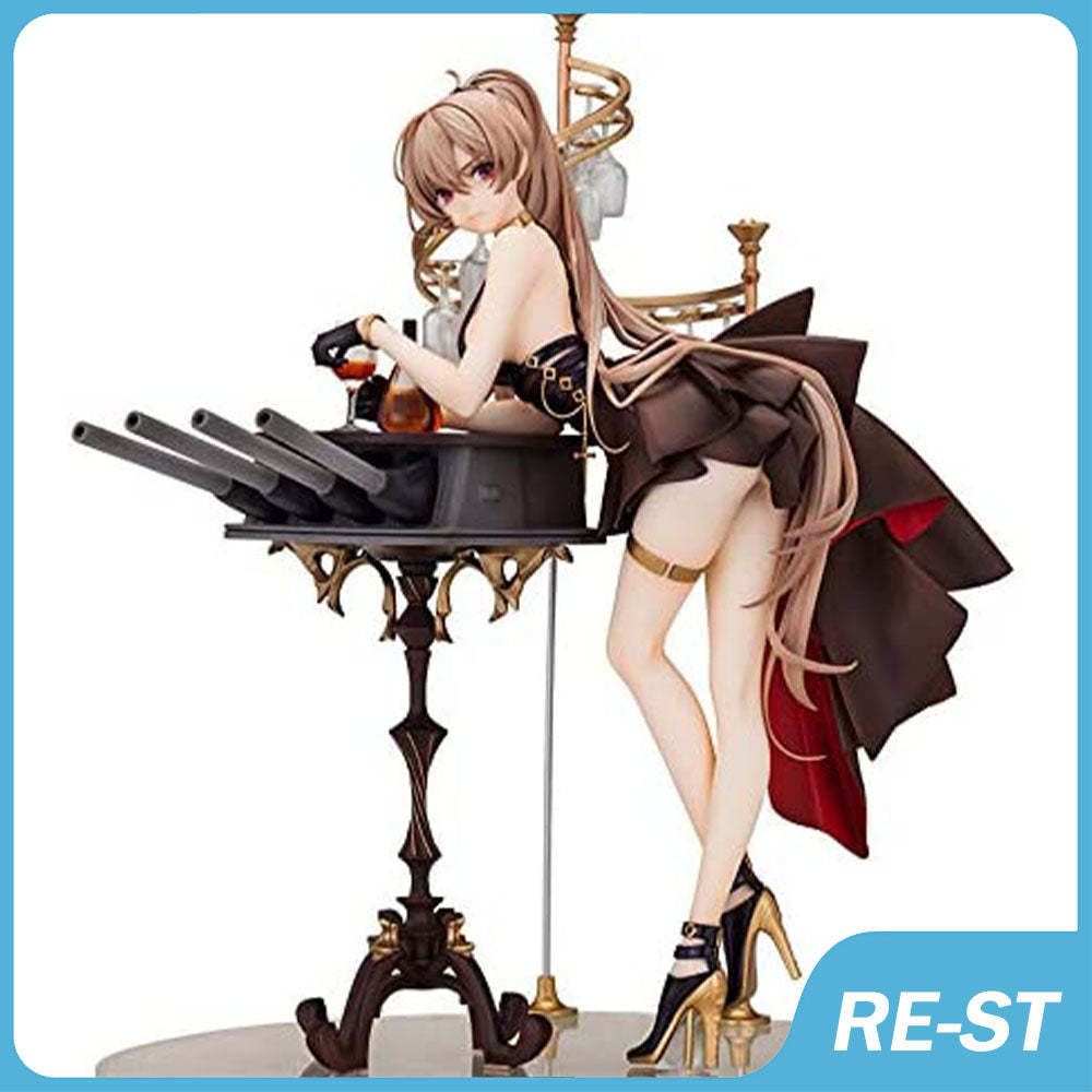 Anime Manga Popular Animation Games Azur Lane Anime Figures MNF Jean Bart 1-7 Pvc Action Figurine Collection Model Toys Desk Decoration