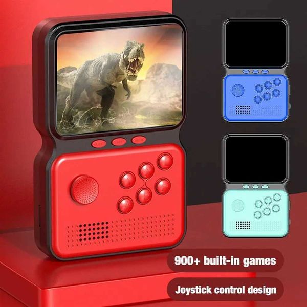 Máquina de jogo M3 Protable 3 polegadas Mini Game Controller Handheld 16 bits Retro Game Console embutido 900+ Classic Games Game Rechargabl