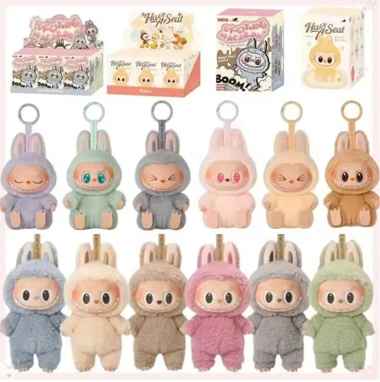 Bubble Mart Labubu 3.0 plush doll Blind box High qulity box Labubu V1 V2 V3 Cute Fashion Pendant Decor Toys