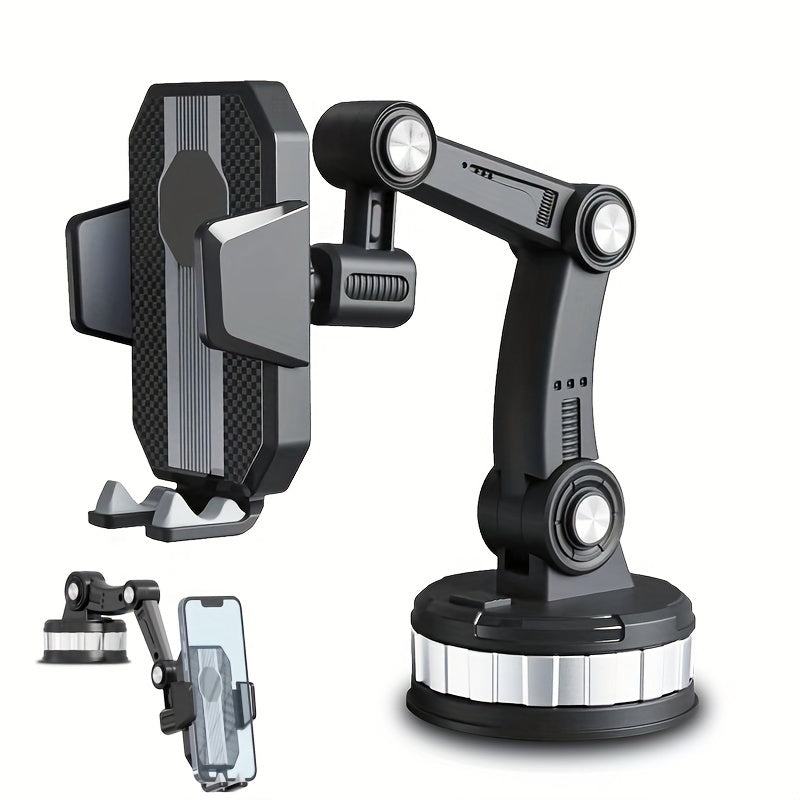 TEMU Phone Holder, Strong Suction Cup Phone Holder, With Strong Adhesive Pad, Suitable For All Smartphones