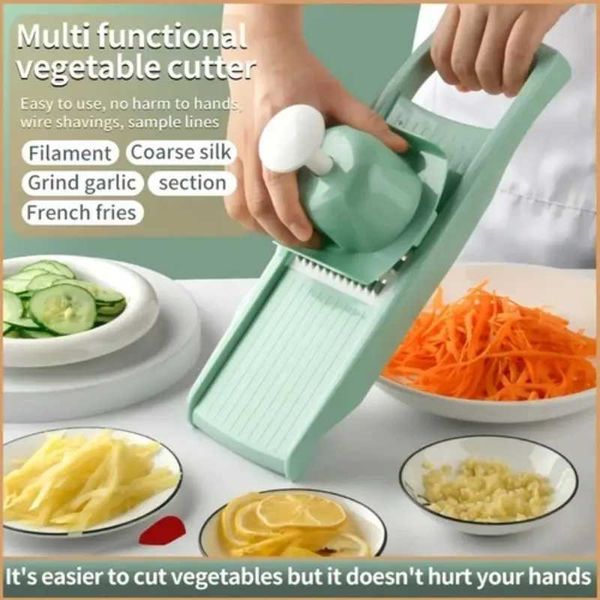 Multi-functional Vegetable Wiping Board Set Hand Guard Vegetable Grater Vegetables Slicer Carrot Cabbage Food Processors Manual X250125