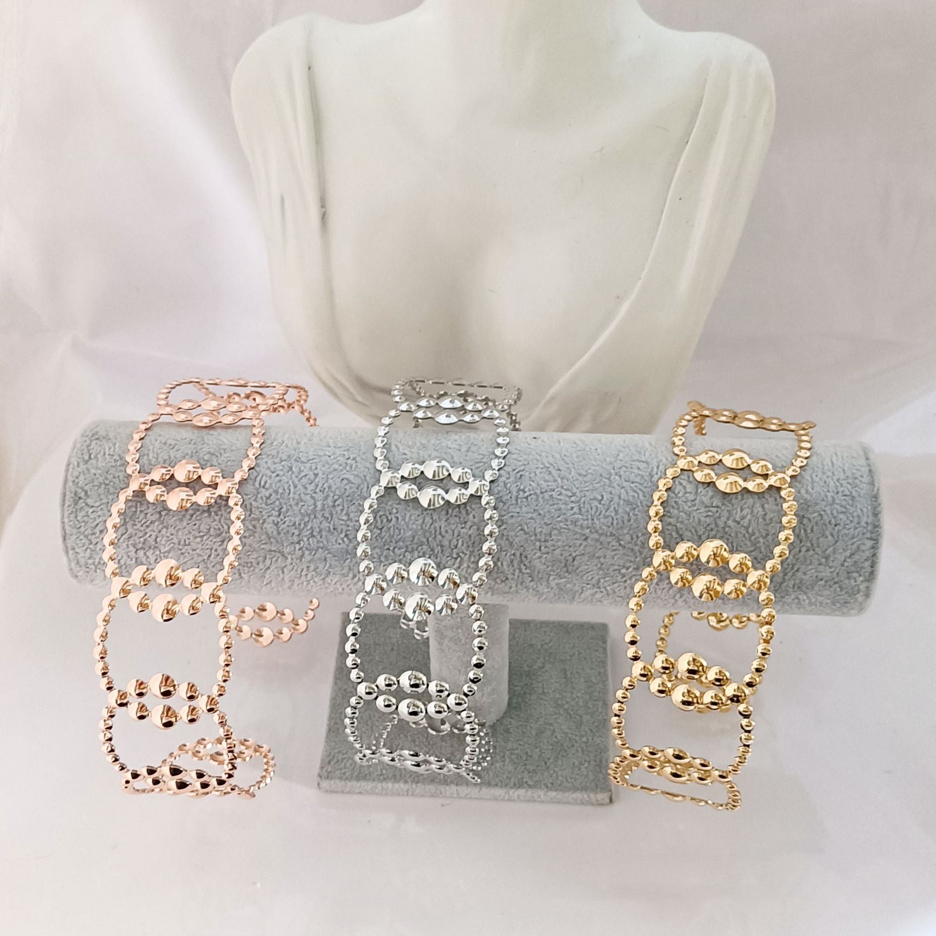 European and American Fashion Collar Blossoming Sunflower Collar Necklace Export Quality Clavicle Chain Collar