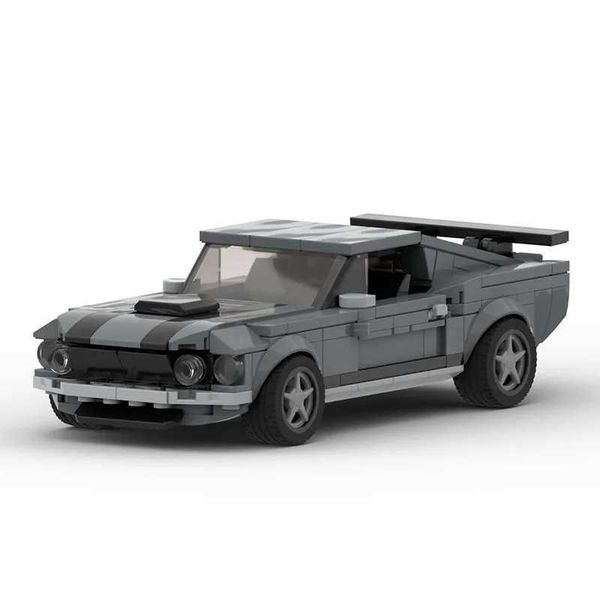 Speed Champions Racers John Wick Mustang Car Model Building Blocks Action Figure Kids Toys Adts Birthday XMAS Gifts Z250205