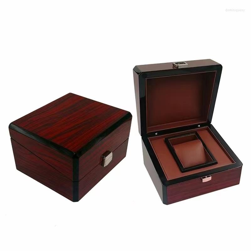 Watch Boxes Spot Gift Box Single High-Grade Mechanical Jewelry For Men And Women Painted Wooden