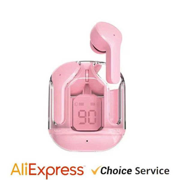 Cell Phone Earphones New T2 TWS Wireless Earphone Bluetooth 5.3 Headsets HiFi Stereo Sport Gaming Headphones Noise Reduction Touch Control E