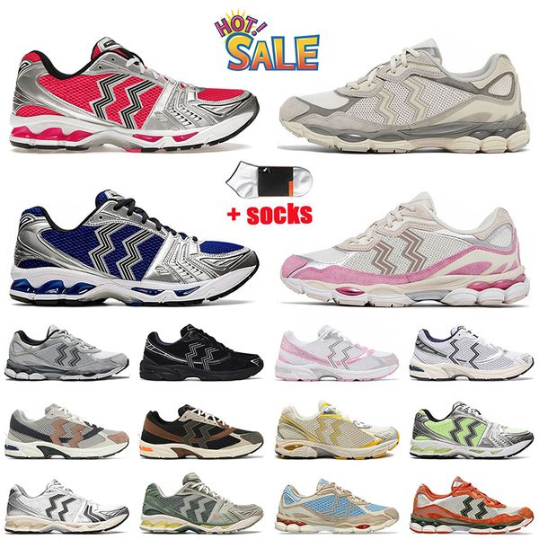 Top Quality Casual Designer NYC 14 Shoes Cream Pink Metallic Silver Black 1130 2160 Green Women Mens Clay Earth Runners dhgate Sneakers Mesh