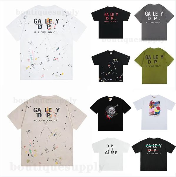 mens tshirt New summer mens designer t shirt women High street fashion brand vintage shirts Loose for couples shirt Tee Tops Tshirts for Man