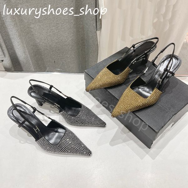 Glitter Bowties Pumps | 9.5cm Crystal Embellished Evening Shoes for Women