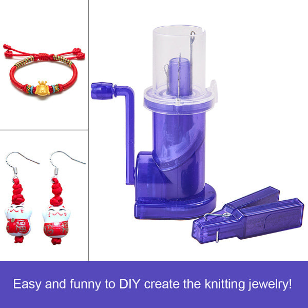 Creative Hand-operated Embellish-Knit Knitting Machine