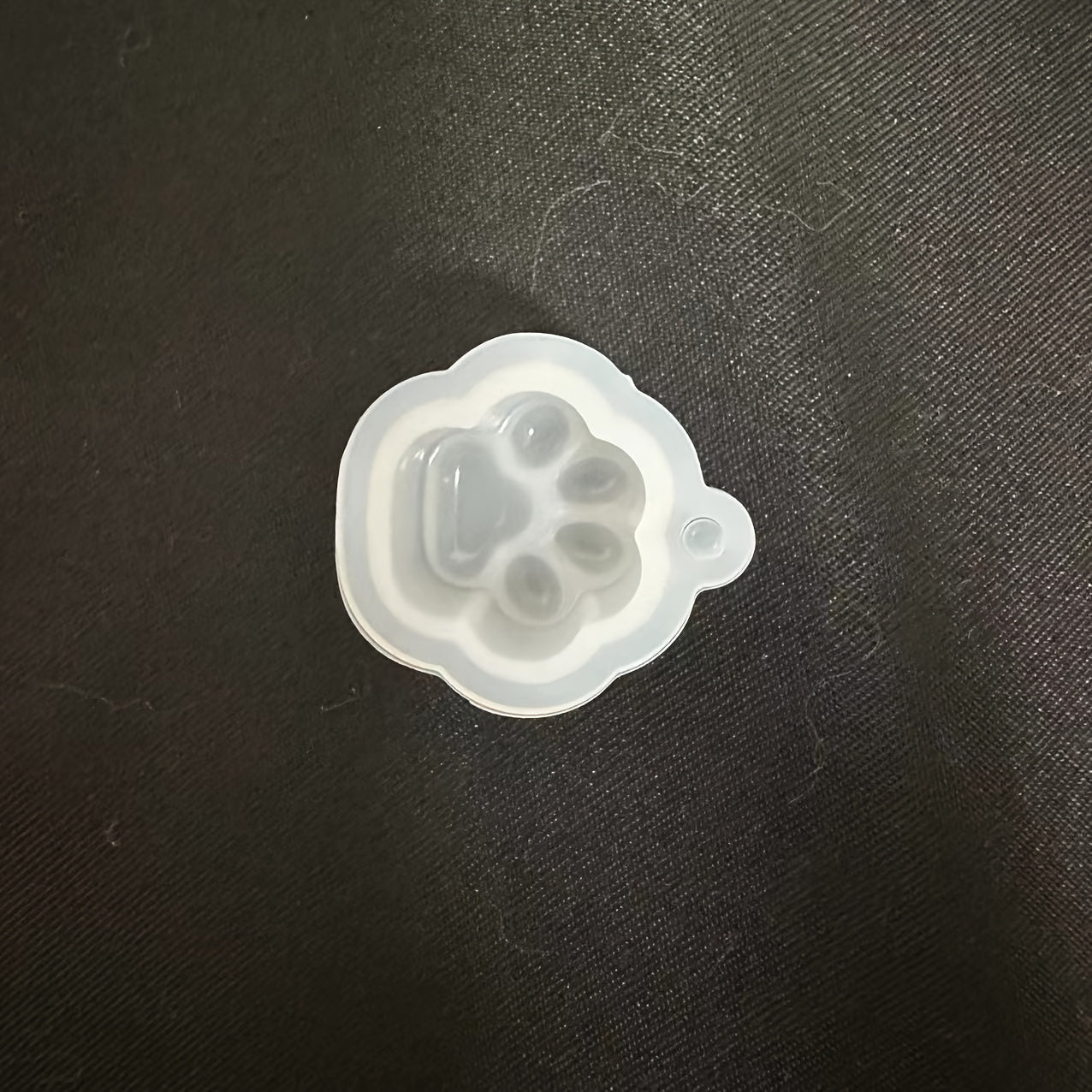 TEMU 4pcs Cat Paw Quicksand Resin Shaker Pendant Making Silicone Mold Set - Mirror Glossy Silicone Mold For Beautiful