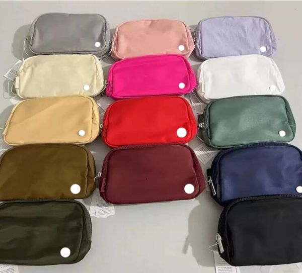 Yoga waist Bags everywhere belt Bag outdoor sports bags 1L fanny pack designer classic chest bumbag nylon womens men shoulder crossbody Desi