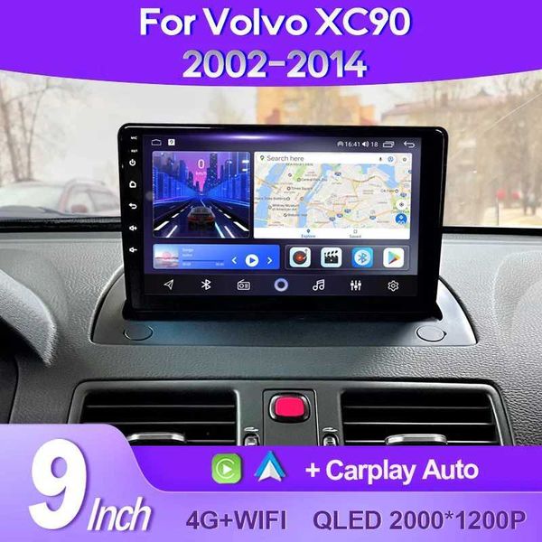Other Electronics QSZN is suitable for Volvo XC90 2002-2014 2K QLED Android 13 car radio multimedia video player GPS AI voice 4G car player