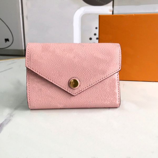 HOT Top quality Genuine Leather Purse Holder Luxurys designer wallet handbag free Women&#039;s MEN Coin Card Holders Black Lambskin Mini Wal