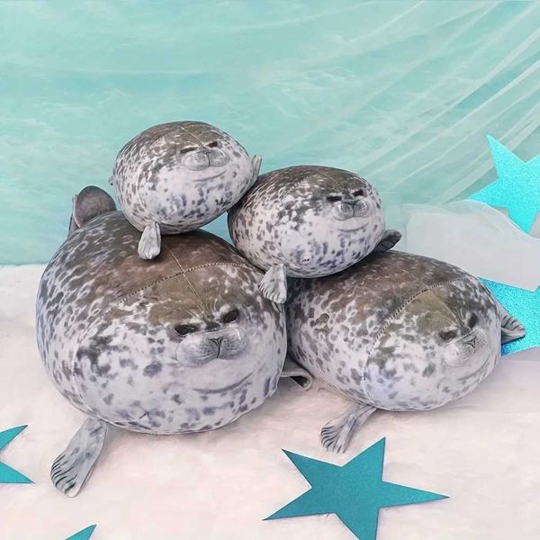 New Seal Pillow Soft Seal Doll Aquarium Plush Doll Plush Cushion Birthday Gift Christmas Gift DecorationT250108