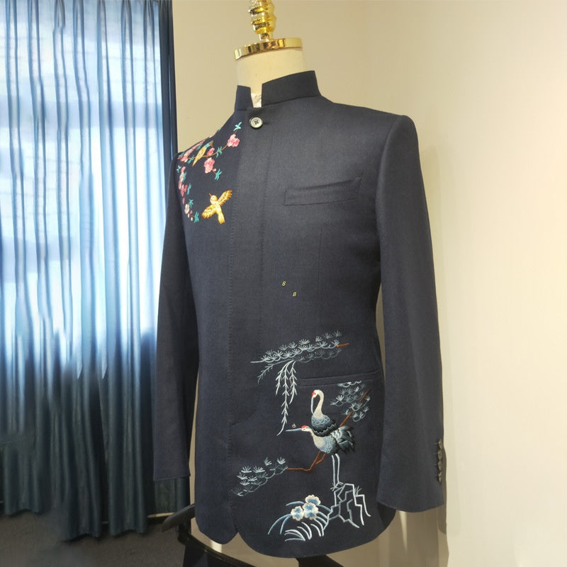 k1659 Business Casual Suit - Autumn Wedding Groom Attire