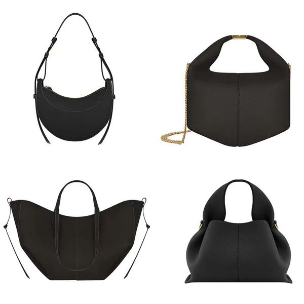 Mirror Quality Designer Bag For Womens Crossbody Tote Underarm Crescent Bags Luxury Mens Leather Clutch Shoulder Bags Lady Handbag Satchel K