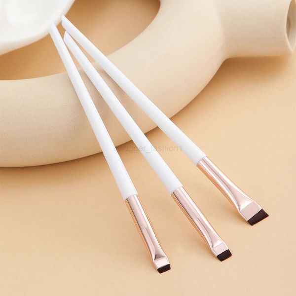 3 Blade eyeliner brush Quality Synthetic eyebrow brush Perfect line Makeup brush Professional eye tools Eyebrow razorXJ240807