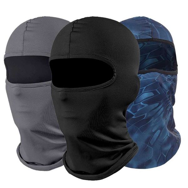 Balaclava Motorcycle Face Mask Moto Helmet Bandana Hood Ski Neck Full Face Mask Windproof Dustproof Face Shield Mens Biker MaskXJ241122