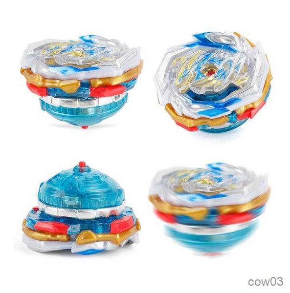 4D Beyblades for level chip beyblade LED Light Metal Fusion Electric 2 Top Cover Gyroscope Toys B154 with Two-way Launcher Toys for Children