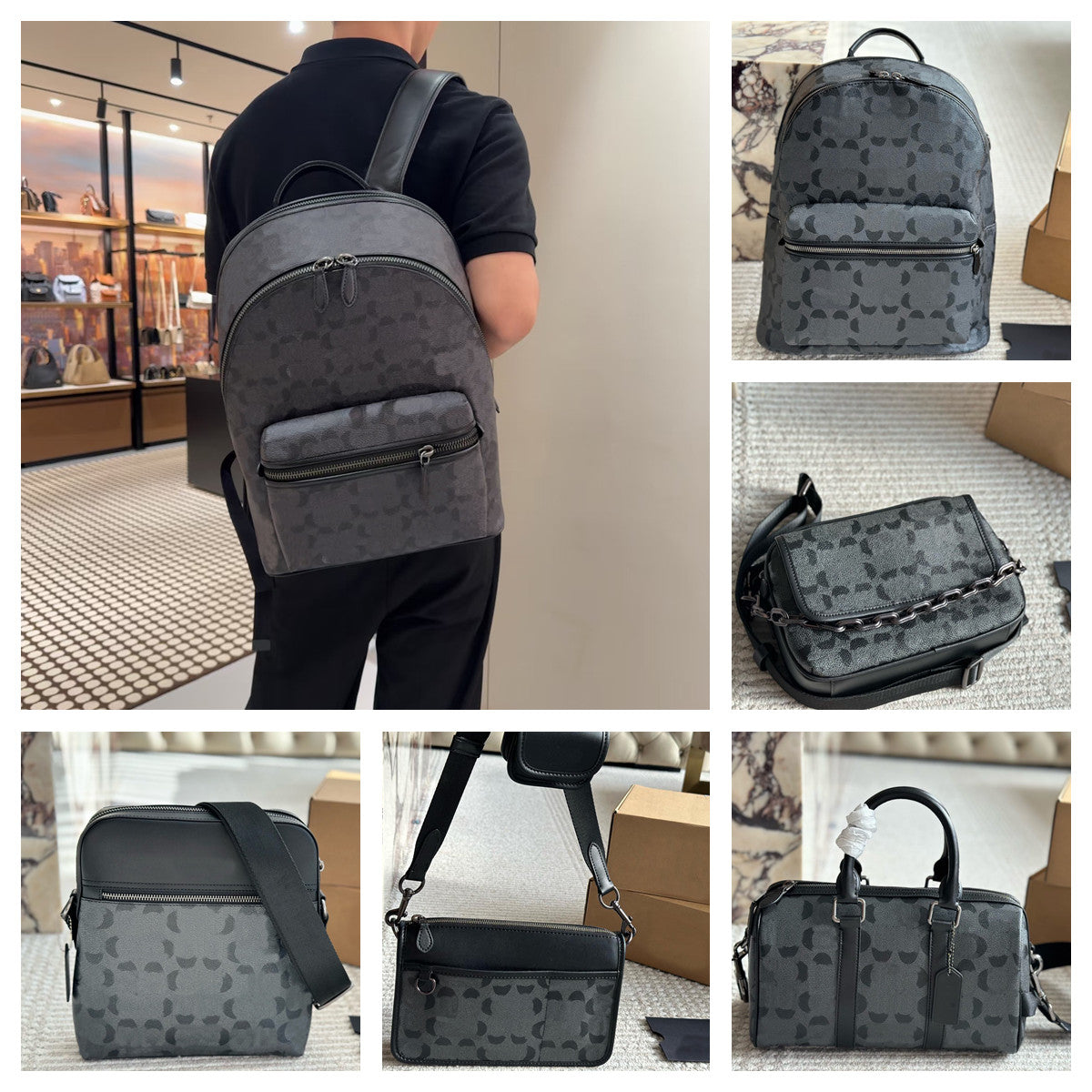 Designer Coas Satchels Tote Handbag Women Men Shoulder CHARTER 24 Crossbody Bags ROWAN Pillow Messenger Wallet Purse LEAGUE Laptop School Book Backp