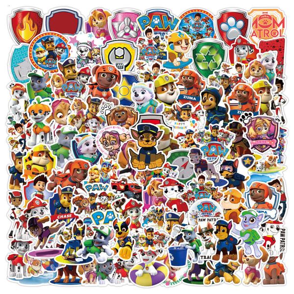 150 Cartoon Cute Wangwang Team Handbooks Decorative NotebookLageWater Cup Waterproof Stickers
