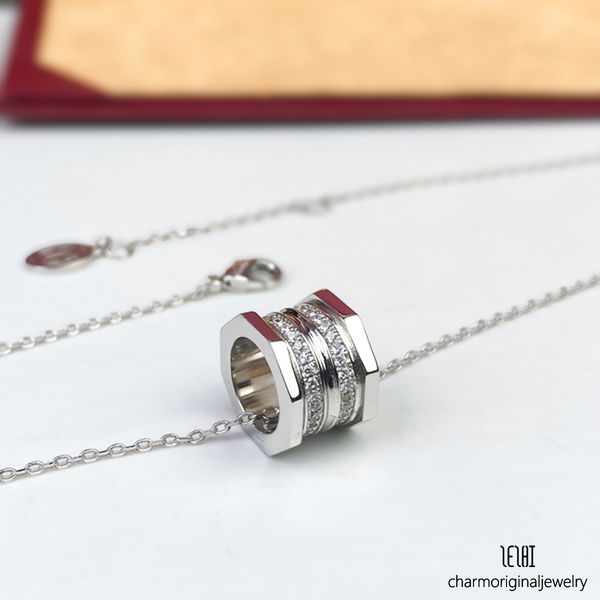 diamond necklace designer gold necklace necklaces designer 2024 choker womens necklace jewelry gold pendant stainless steel jewelry fashion