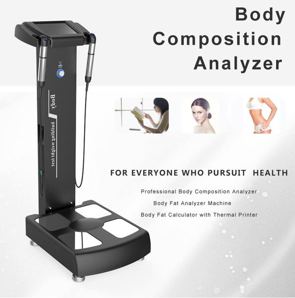 Beauty Items Human Body Composition Analyzer Gs6.5C Body Fat Analyzer With Hp A4 Printer Measurement Machine