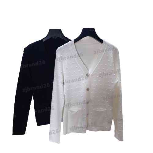 Designer Cardigan Womens Sweaters Luxury Autumn V-neck Button Cardigans Sweater Fashion Brand Thin Long Sleeves Knitting Tops