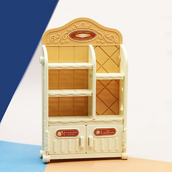 Dollhouse muebles de cocina escena en miniatura accesorios