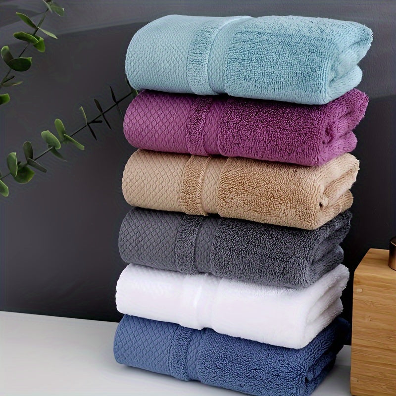 TEMU 6pcs 29.6x13.5 Inch Bath Towel Set