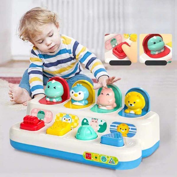 Christmas Toy Supplies Interactive pop-up toys for infant career and effects infant development games Montessori educational learning toys H