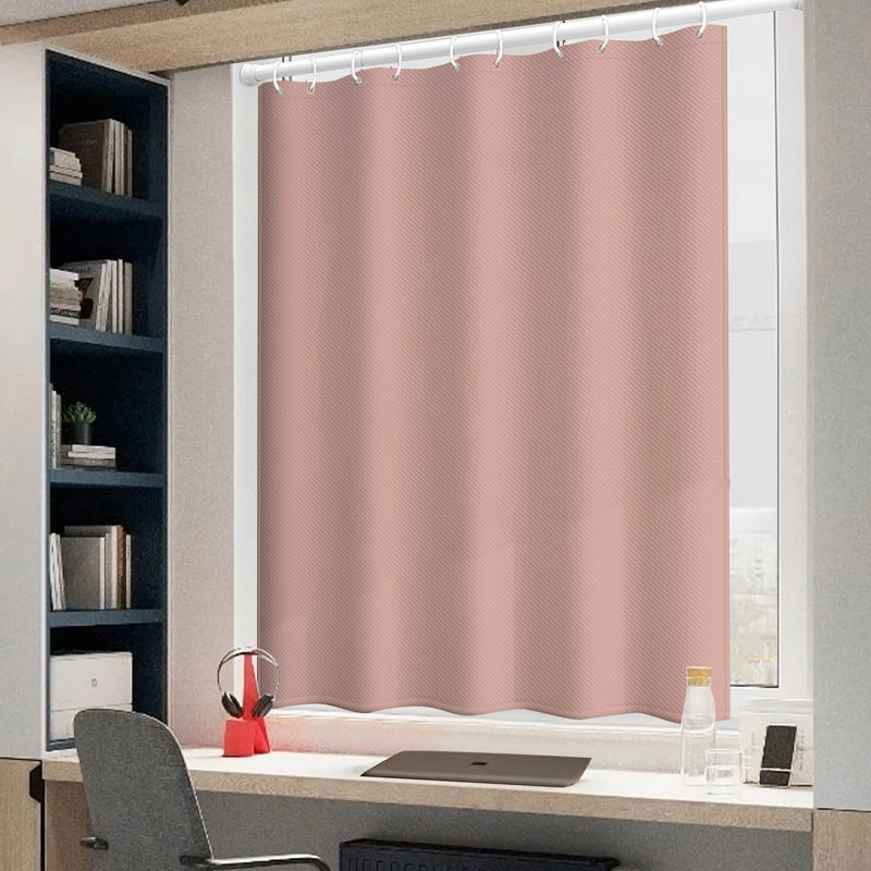 YL-37003 digital printed fabric shower curtain waterproof thick bathroom hook partition curtain