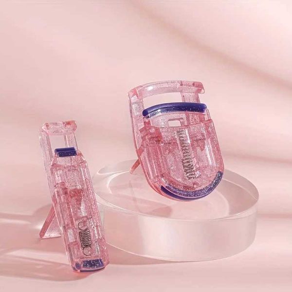 Professional Wide Angle Eyelash Curler Portable Eye Lashes Glitter Curling Clip Cosmetic Makeup Tool Accessories Mini Tools CuteXJ241118
