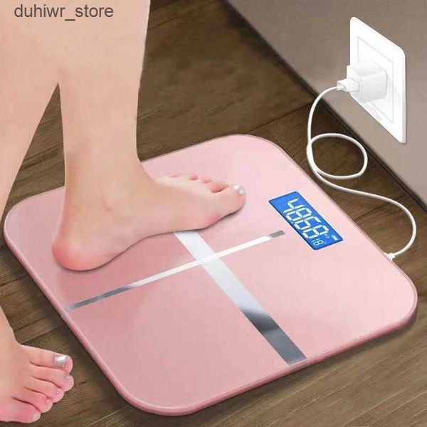 Body Weight Scales USB Smart Weight Scale Precision Weight Measurement Electronic Scale Weight Loss Weighing Device HD Display Digital Body