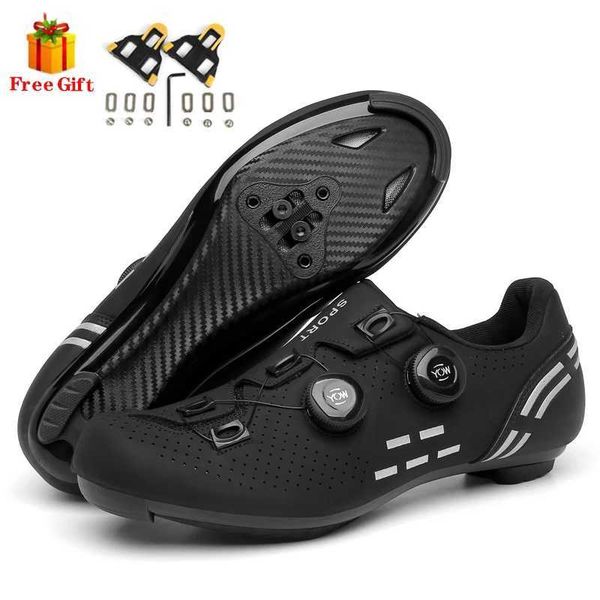2023 bicycle shoes bicycle sports shoes anti slip mens mountain bike shoes bicycle shoes spd road pedal speed carbon CL241019