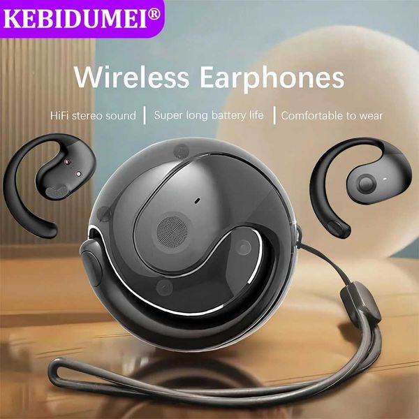 Bluetoot 5.4 Earphones Ear Hook Headphones TWS Wireless Headsets Touch Control HiFi Noise Reduction Earbuds for Xiaomi iPhoneCL240801