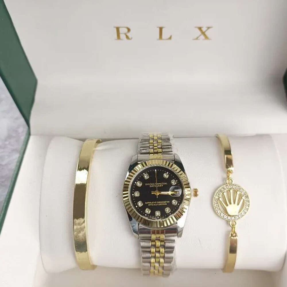 Luxury Watch Hombre Women Golden Movement Watches Top Brand Stainless Steel Strap Date Week Watch Clock Reloj Designer Watch