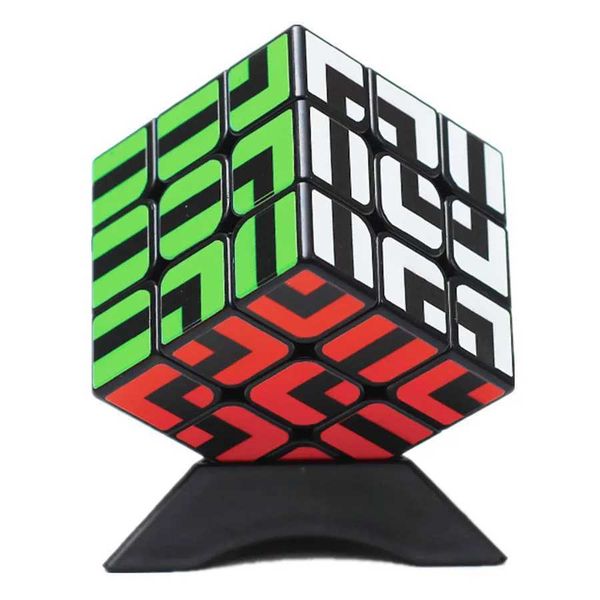 Zcube Fun Third Order Maze Magic Cube Classic Puzzle Magic Cube Toy Speed Cubo Magico Toys Birthday Christmas Gifts For ChildrenXJ241221