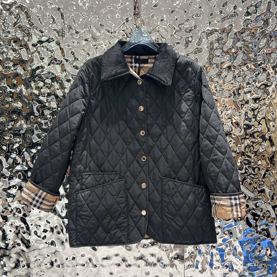 Designer Down Jackets Down Coats Winter Casual Outwear Thicken Striped Down Coat Solid Color Diamond Pattern Windbreaker Material Warm Outerwear Col