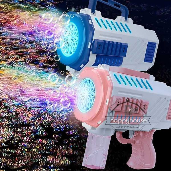 Astronaut Automa Childrens Bubble Machine Bubble Gun Rocket Launcher Bubble Blower Childrens Soap Bubble Maker Summer Outdoor ToyW240902