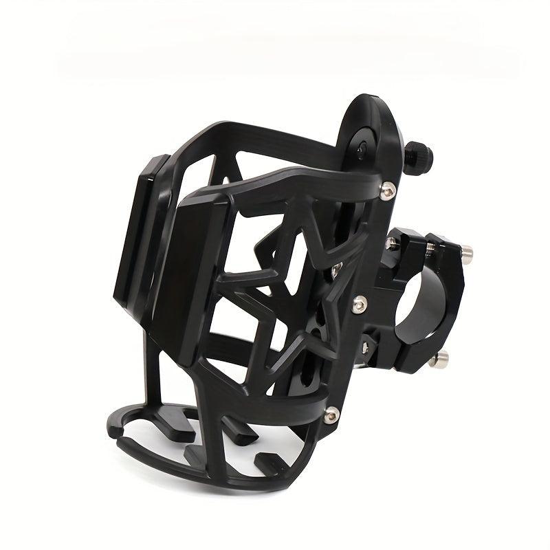 TEMU Universal Drink Holder For Aluminum Alloy Electric Scooter, Motorcycle Cup Holder, Bicycle Water Bottle Holder, To Drill Holes
